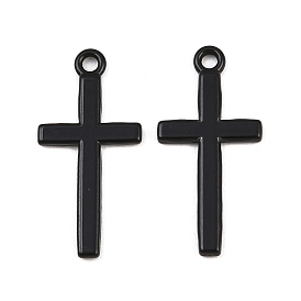 Подвески из сплава краски для выпечки, крест прелести