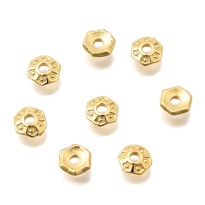 Шапочки и конусы для бусин, латунные, цветок, без кадмия и без свинца, стойки покрытие, долговечный