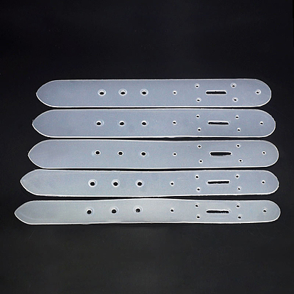 Набор шаблонов для позиционирования пластиковой кожи, шаблоны отверстий для ремня, для инструментов для работы с кожей своими руками