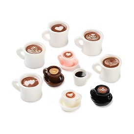 Непрозрачные подвески смолы, кофе