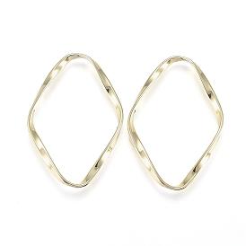 Ювелирные изделия из сплава соединительные кольца, Twist ромб