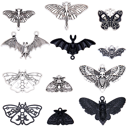 Наборы для изготовления ювелирных изделий своими руками, включая подвески из сплава в тибетском стиле и звенья компонентов люстры, насекомое