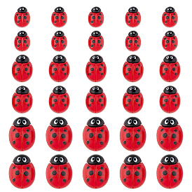 100 шт 3 стили кабошоны из непрозрачной смолы, на двухсторонний акриловый скотч, для изготовления ювелирных изделий, коровка