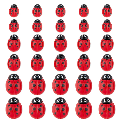 100 шт 3 стили кабошоны из непрозрачной смолы, на двухсторонний акриловый скотч, для изготовления ювелирных изделий, коровка