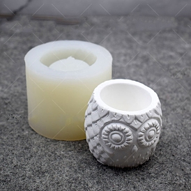 DIY Owl Succulent Planter Silicone Molds, Vase Molds, Resin Casting Molds, for UV Resin, Epoxy Resin Craft Making
