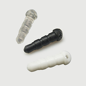 Пластиковый пылезащитный мобильного пробки, 16 мм, штифты : 3.5 мм, отверстие : 1 мм