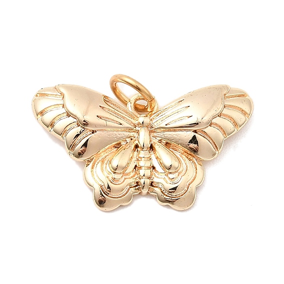 Латунные подвески, бабочки прелести, с целью перехода в кольце