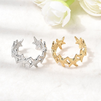 304 открытые манжеты из нержавеющей стали, ионное покрытие (ip), морская звезда