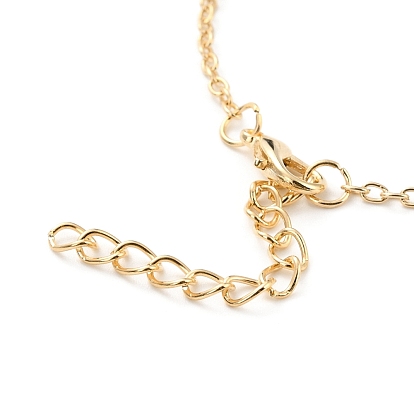BFF/Best Friends Forever Alloy Pendant Necklaces, Valentine's Day Enamel Broken Heart Necklace, Golden
