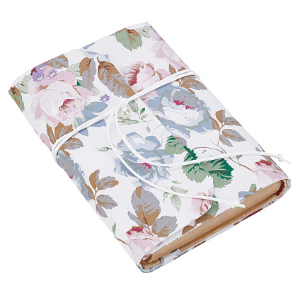 1pc a5/a6 тканевые обложки для книг, старинные обертки для блокнотов, прямоугольник с рисунком розы