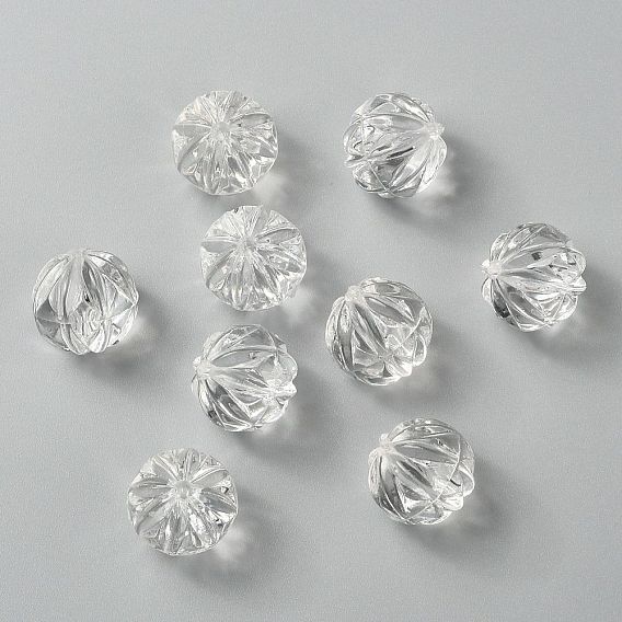 Прозрачные акриловые бусины, дыни, 15 мм, Отверстие : 2 мм , около 220 шт / 500 г