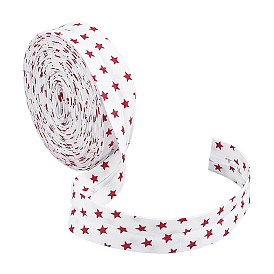 Ruban polyester, étoiles, pour accessoires de couture