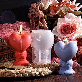 Силиконовые формы для дня святого валентина своими руками, для уф-смолы, изготовление изделий из эпоксидной смолы, сердце