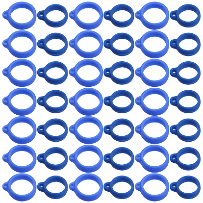 60шт 2 стиль силиконовый кулон, для изготовления электронных стилусов и зажигалок, кольцо