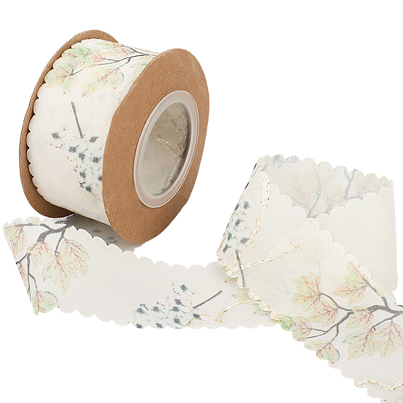 Полиэфирная лента, Шаблон дерева, для пошива одежды из ткани аксессуары