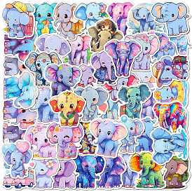 PVC Cartoon Stickers, Elephant Waterproof Decals for Kid's Art Craft