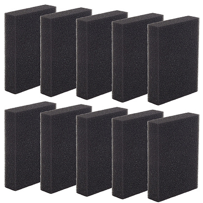 10 губчатая подушечка, прямоугольные