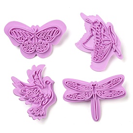 Plastic Cookie Cutters, Baking Tools, Butterfly/Brid/Dragonfly