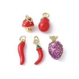 Латунь эмаль подвески, с целью перехода в кольце, без кадмия и без свинца, реальный 16 k позолоченный