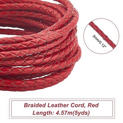 ARRICRAFT Braided Leather Cord