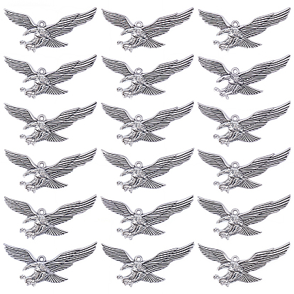 30шт. большие подвески из сплава в тибетском стиле, орел