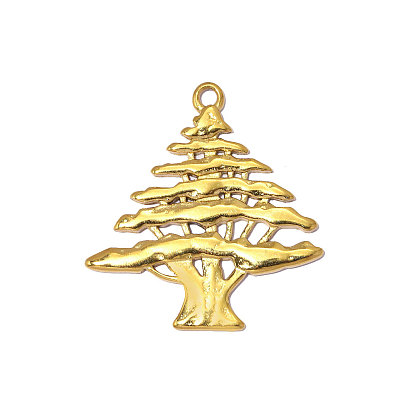 304 подвески из нержавеющей стали, Дерево прелести, зеркальная полировка, ионное покрытие (ip)