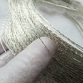 925 пробка из стерлингового серебра, полужесткий провод, блестящая текстурированная круглая ювелирная проволока