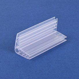 PVP Plastic Shelf Label Holder, Edge Protector, L Shaped, for Supermarket, Retail Shop