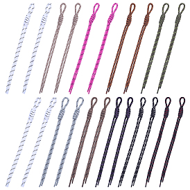 20pcs décorations suspendues en corde de polyester