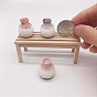 Ceramic Vase Miniature Ornaments, Micro Landscape Garden Dollhouse Accessories, Pretending Prop Decorations