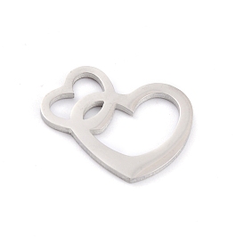304 Stainless Steel Links Connectors, Heart