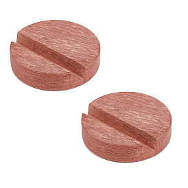 Держатели для мобильных телефонов из бука, плоско-круглые