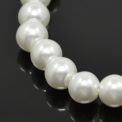 Glass Pearl Beaded Stretch Bracelets
