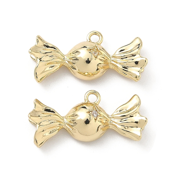 Латунные микро проложить кубического циркония подвески, конфеты прелести