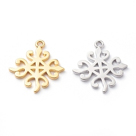 Латунные подвески, долговечный, символы адинкра funtunfunefu denkyemfunefu