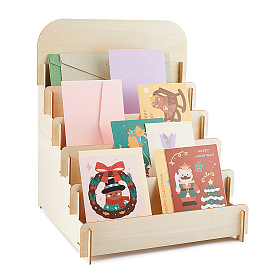 Деревянные подставки для держателей карт, прямоугольные