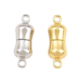 Brass Magnetic Clasps, Column, Rack Plating, Long-Lasting Plated, Rack Plating, Long-Lasting Plated, Cadmium Free & Lead Free