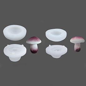 Силиконовые формы, формы для литья смолы, 3d грибная форма для помадки