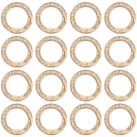 Сплав горный хрусталь пружинные кольца, кольцо