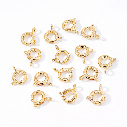 Brass Spring Ring Clasps
