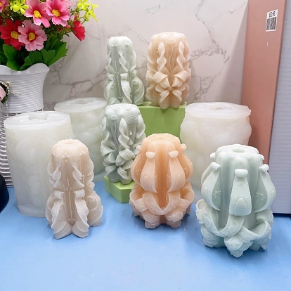 Рельефные формы для свечей из пищевого силикона своими руками, для изготовления свечей