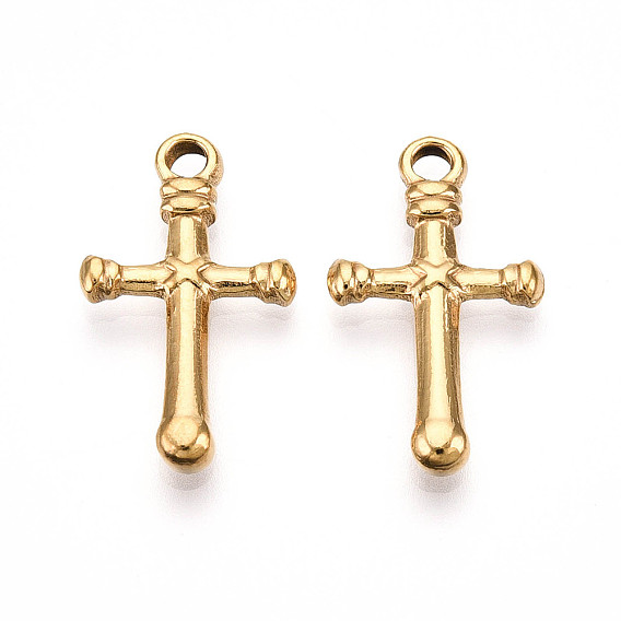 304 подвески из нержавеющей стали, ионное покрытие (ip), крест прелести