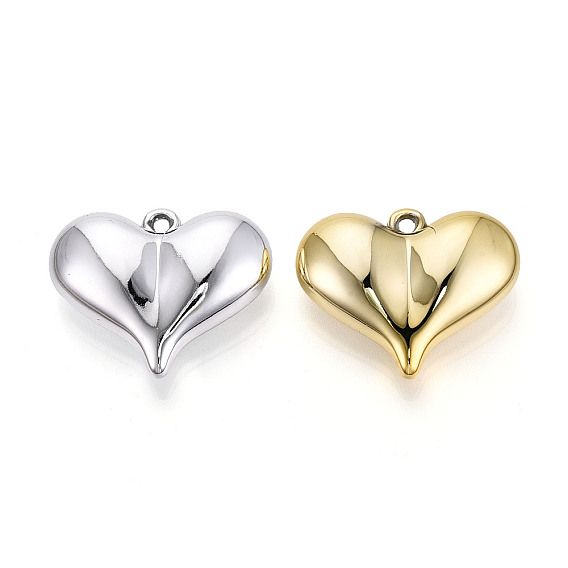 Акриловые подвески, сердце прелести