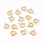 Brass Spring Ring Clasps