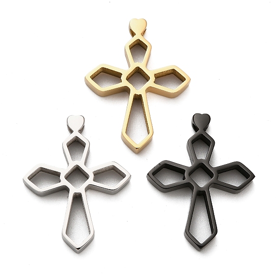 304 подвески из нержавеющей стали, крестик