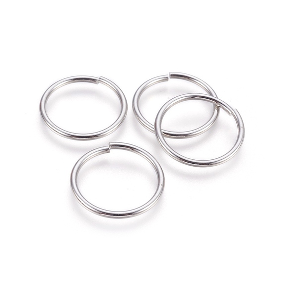 304 inox Anneaux ouverte