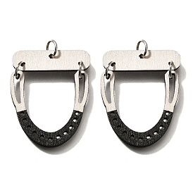 Подвески из тополя, U-образный, с целью перехода в кольце