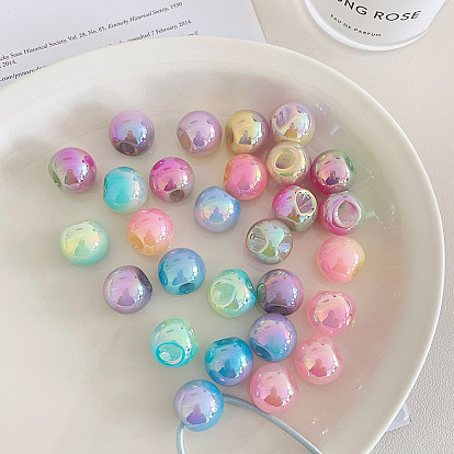 УФ-покрытие имитация желе акриловые бусины, радужный, слеза, градиент цвета