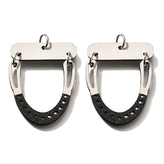 Подвески из тополя, U-образный, с целью перехода в кольце