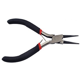 Jewelry Pliers, Round Nose Pliers, Polishing, Carbon-Hardened Steel
